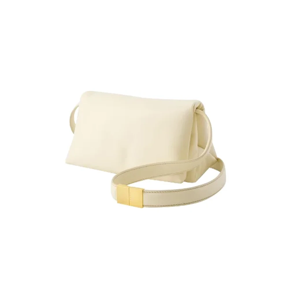 Marni Pre-owned Leather handbags Beige Dames