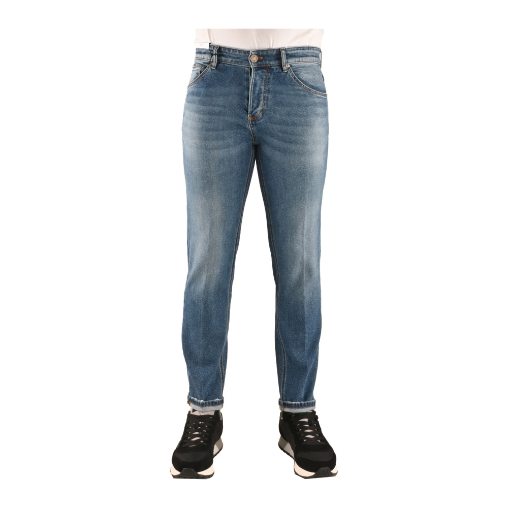 PT Torino Slim Fit Denim Jeans Blue Heren