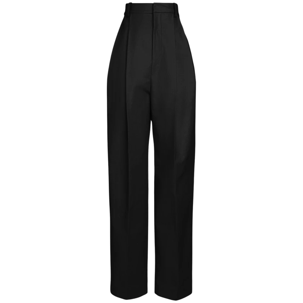 Jacquemus Wollen Broek Curzio Stijl Black Dames