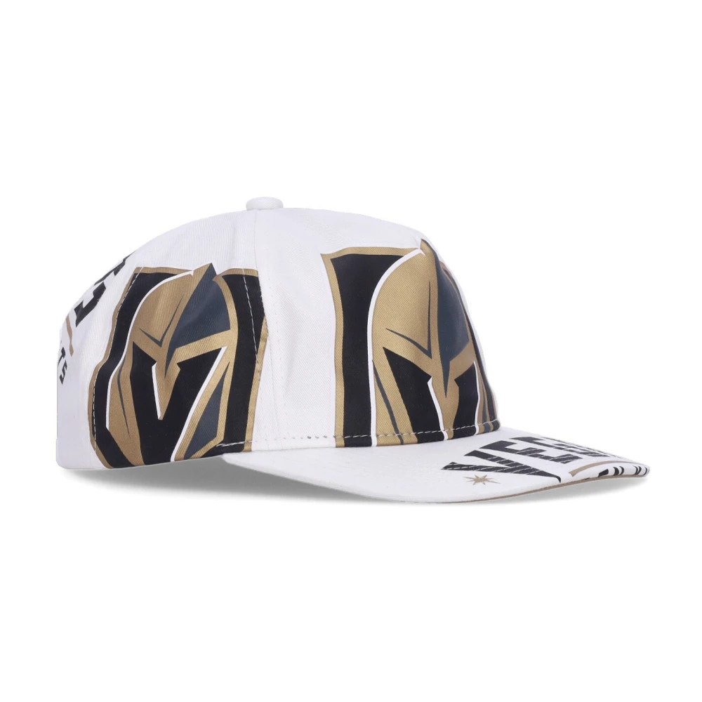 Mitchell & Ness NHL Vegas Golden Knights Platte Klep Pet White Heren