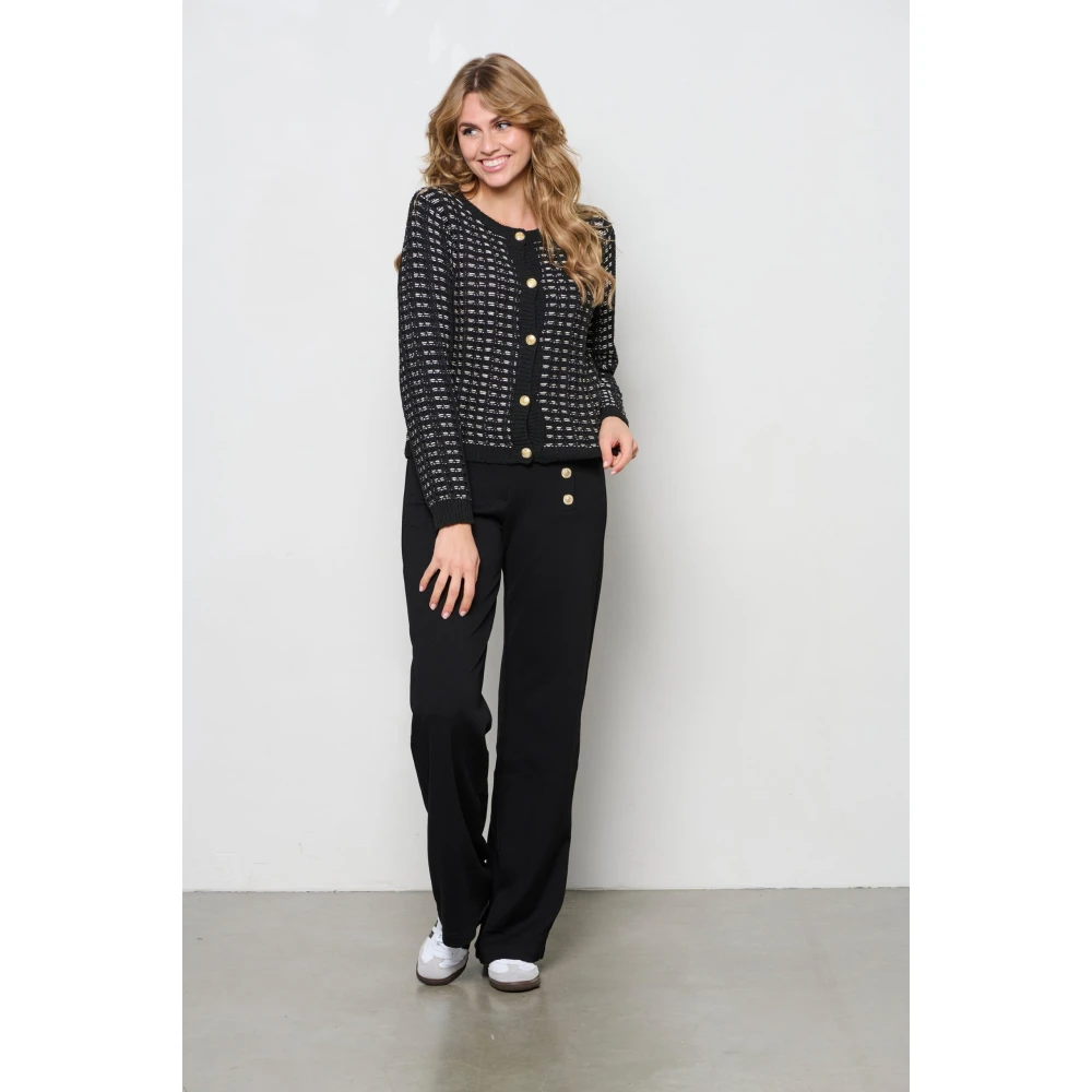 &Co Woman Zachte gebreide cardigan Black Dames