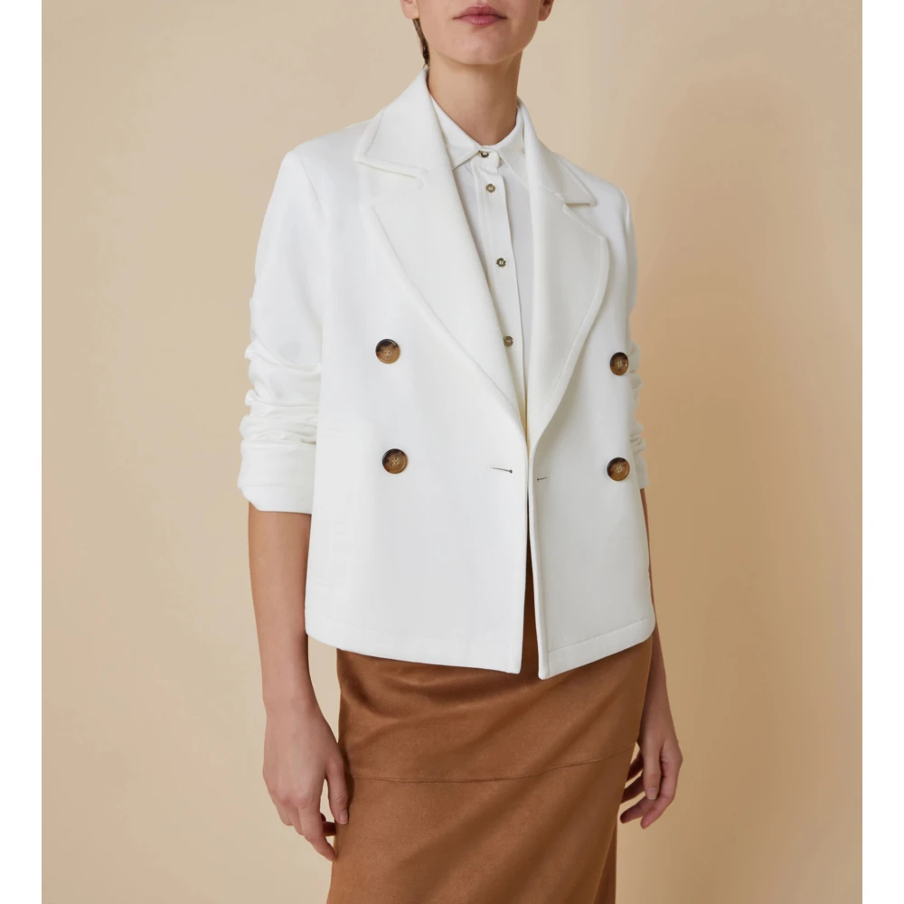 Pennyblack Jersey Pique Caban Art. Snack White Dames