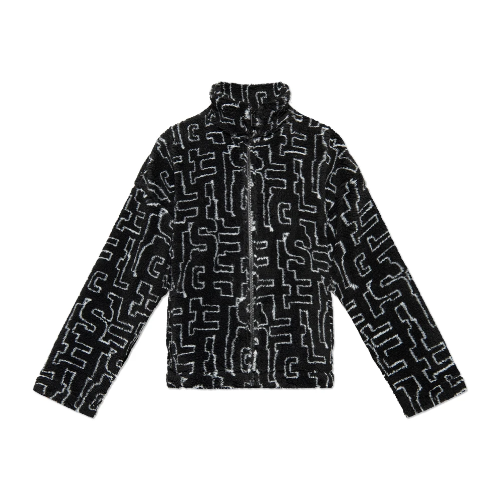Diesel S-Luck fleece sweatshirt Black Heren
