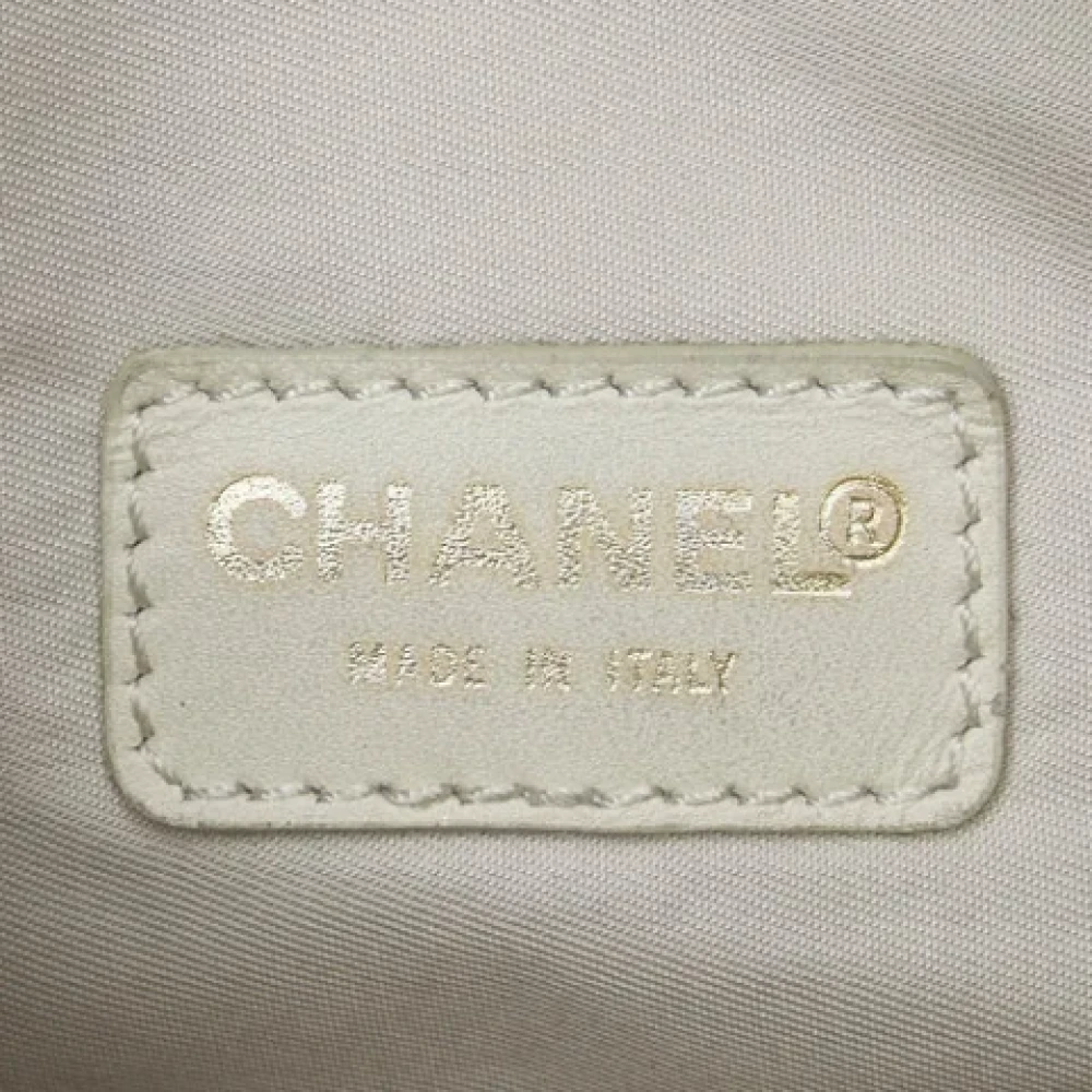 Chanel Vintage Pre-owned Canvas chanel-bags Pink Dames