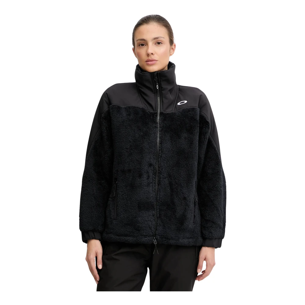 Oakley Mountain Fire Sherpa Nero - Giacca in Pile Donna L - Immagine 2