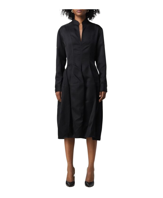 elegante-robe-midi-en-soie
