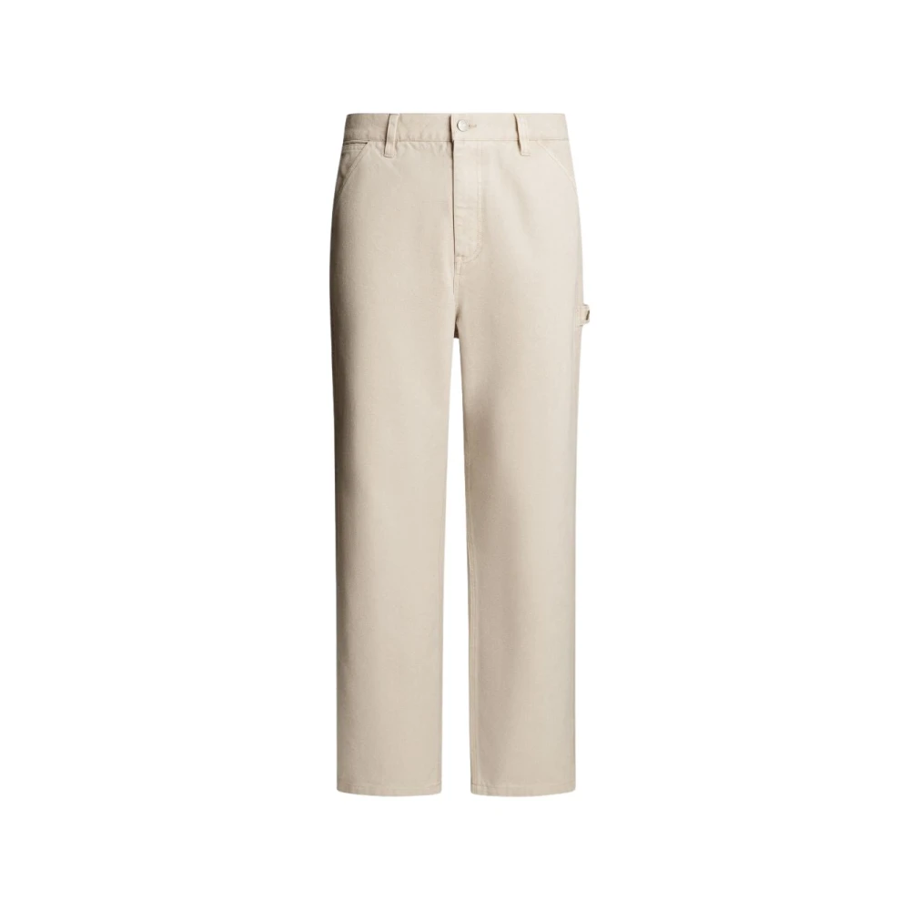 Pepe Jeans Timmerman Broeken voor Werk Beige Heren
