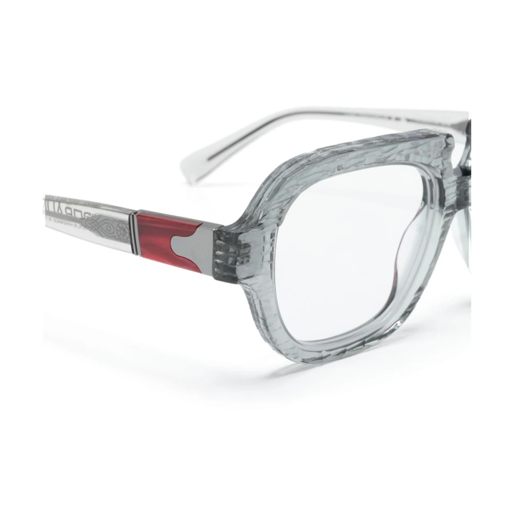 Kuboraum Grijze Optische Bril voor Dagelijks Gebruik Gray Unisex
