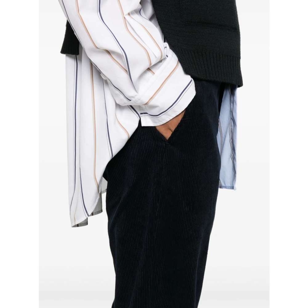 A.p.c. Bruine Corduroy Broek Blue Heren