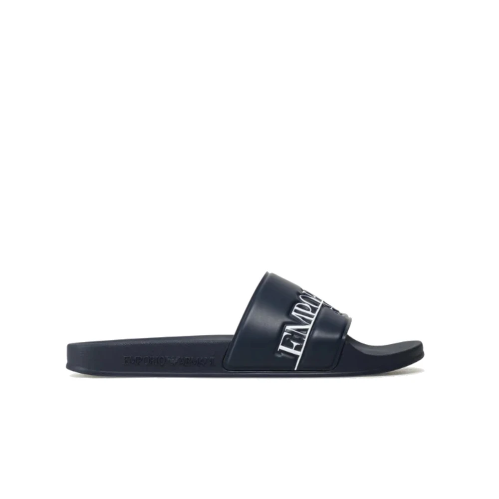 Emporio Armani Blå Flip Flops Sliders Xvps02xn12600285