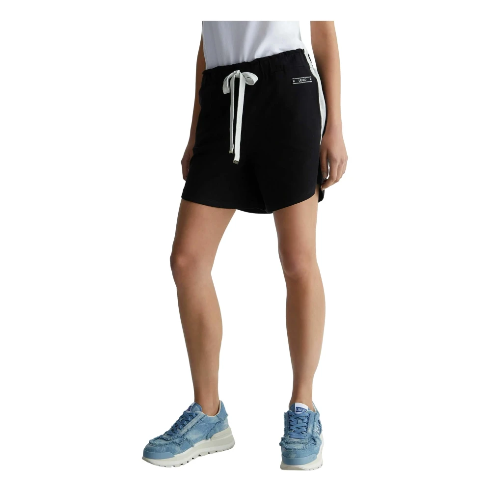 Liu Jo Korte Felpa Shorts Black Dames