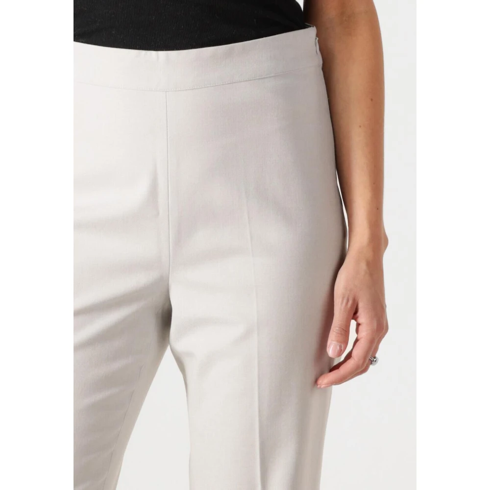 Gestuz Hoge Taille Elegante Grijze Broek Gray Dames