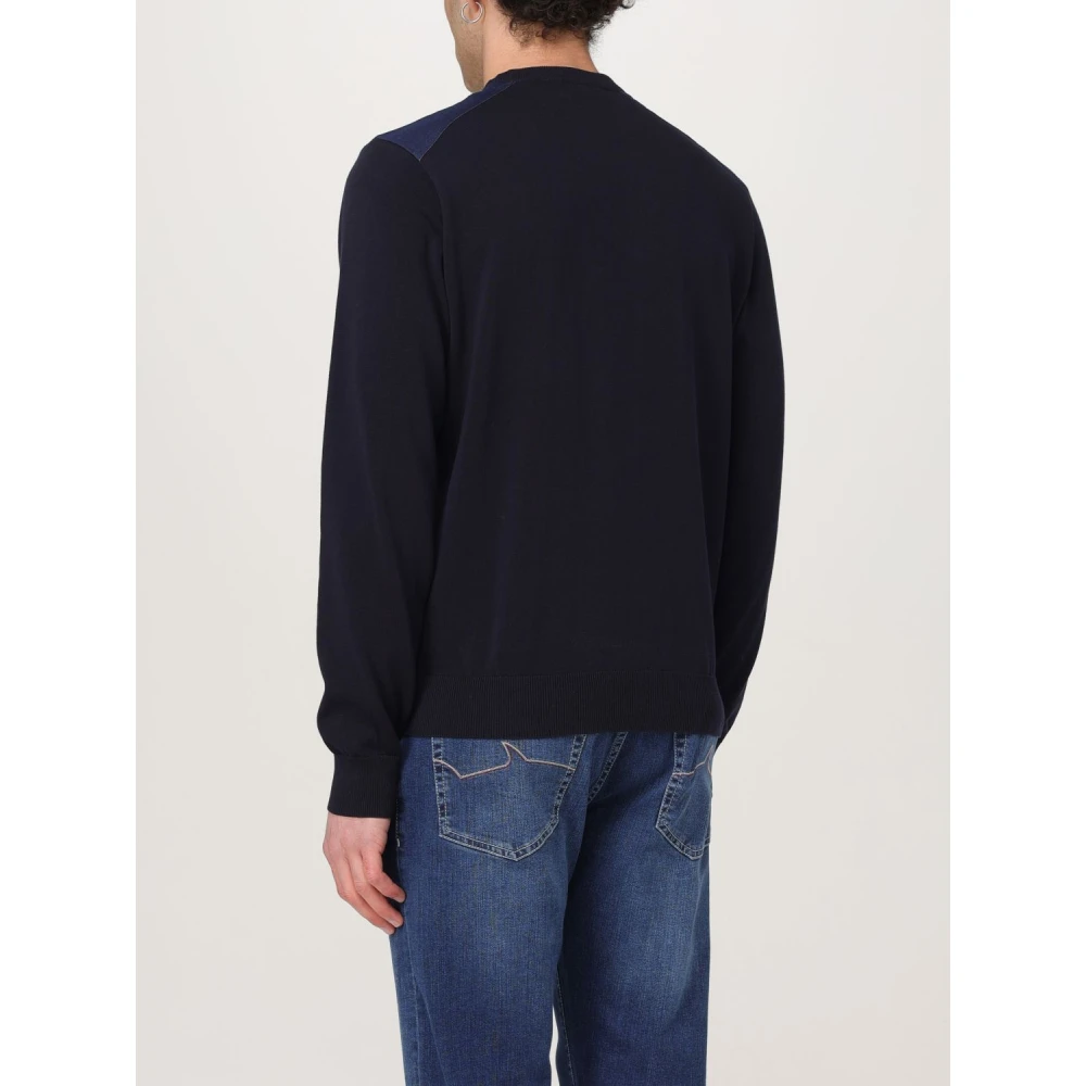 PAUL & SHARK Blauwe Sweaters voor Mannen Blue Heren