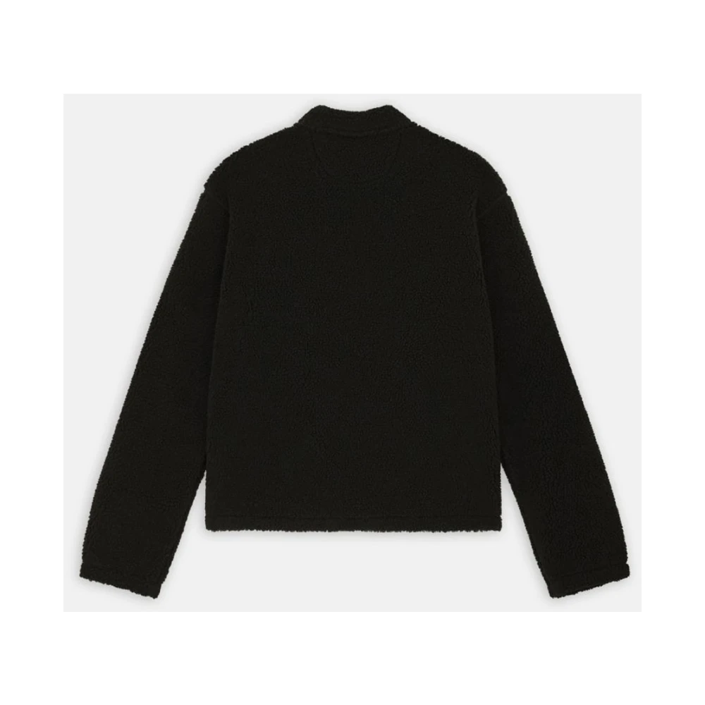 Dickies Zwarte High Pile Eisenhower Jas Black Heren