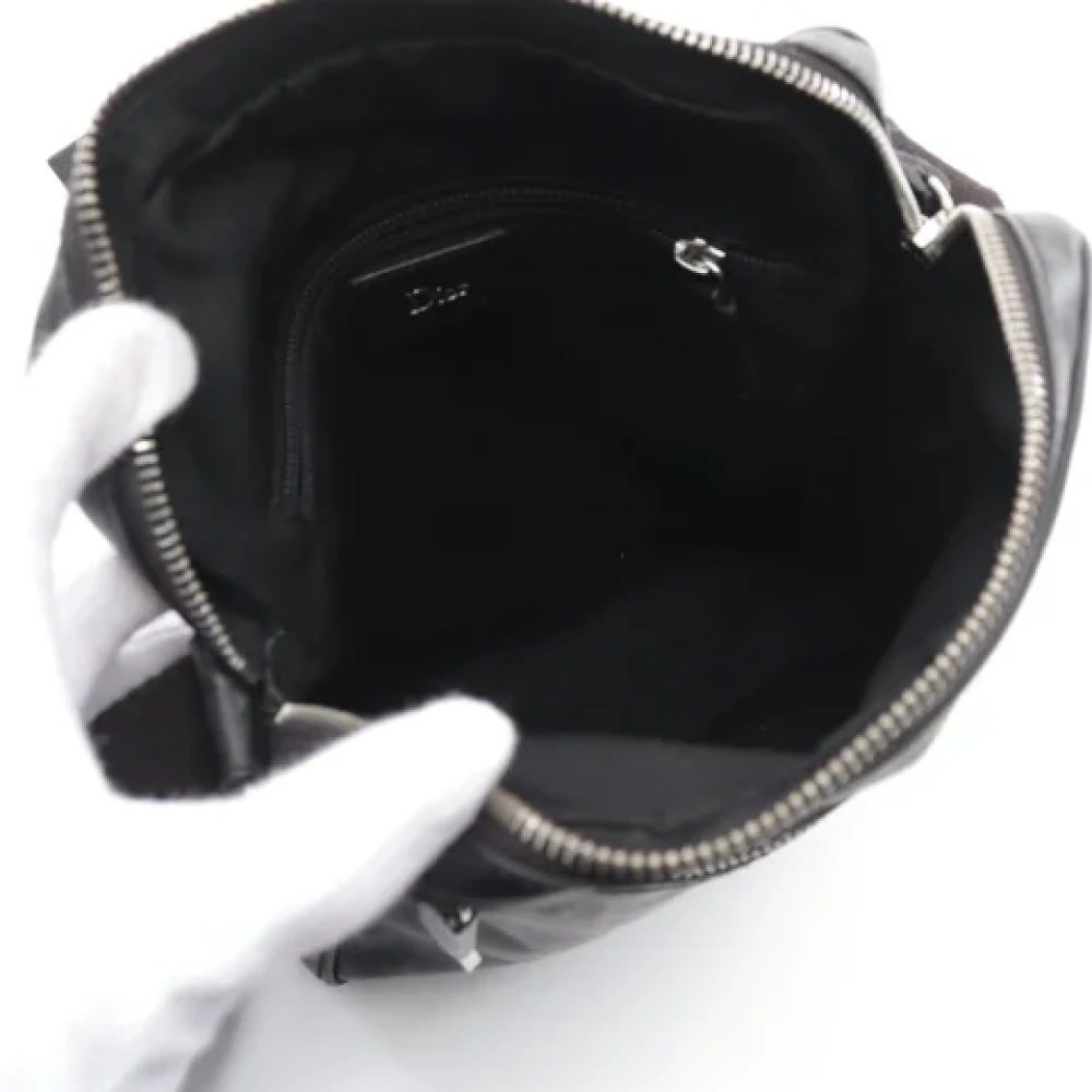 Dior Vintage Pre-owned Canvas dior-bags Black Dames