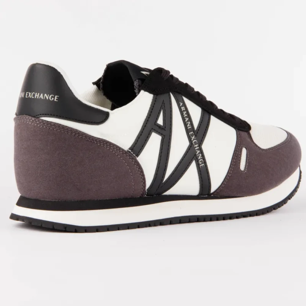 Armani Exchange Moderne Sportieve Rio Basket Schoenen Heren Schoenen Veelkleurig Multicolor