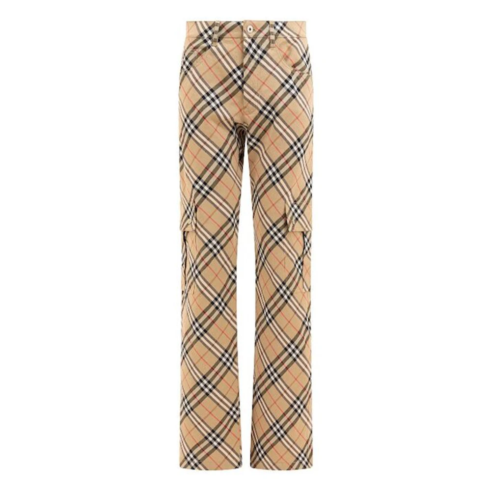 Trousers > Straight Trousers - - Burberry - Modalova