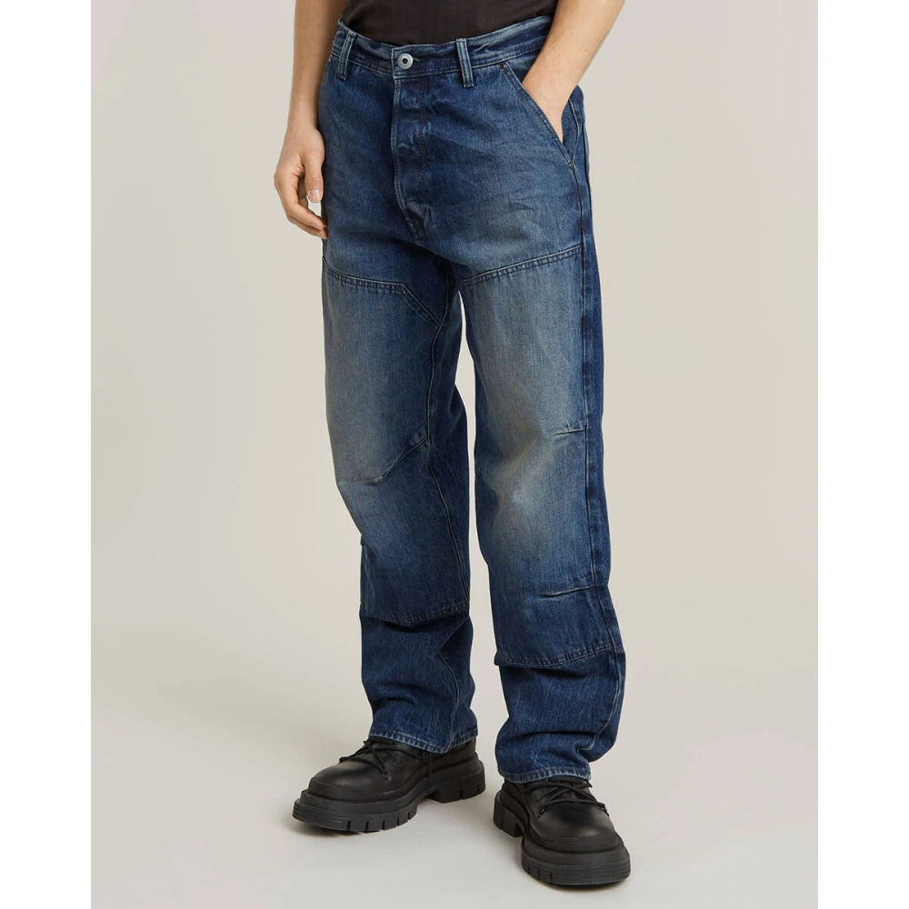 G-Star 3D Regular Jeans Blue Heren