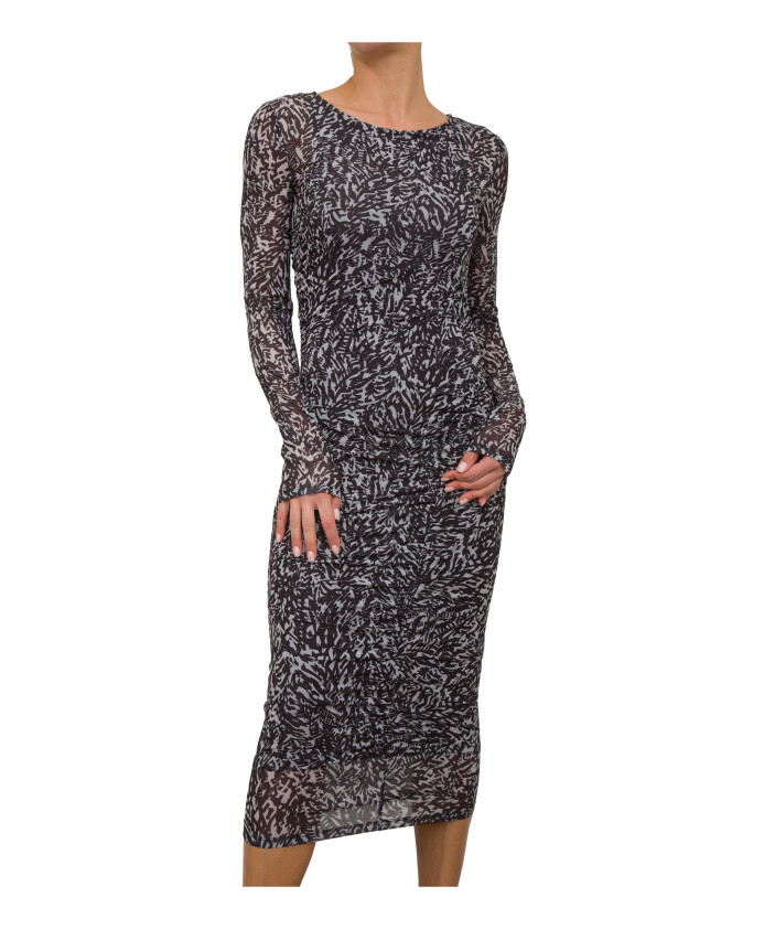 robe-midi-bicolore