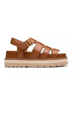Brun Twist Dam Sandal