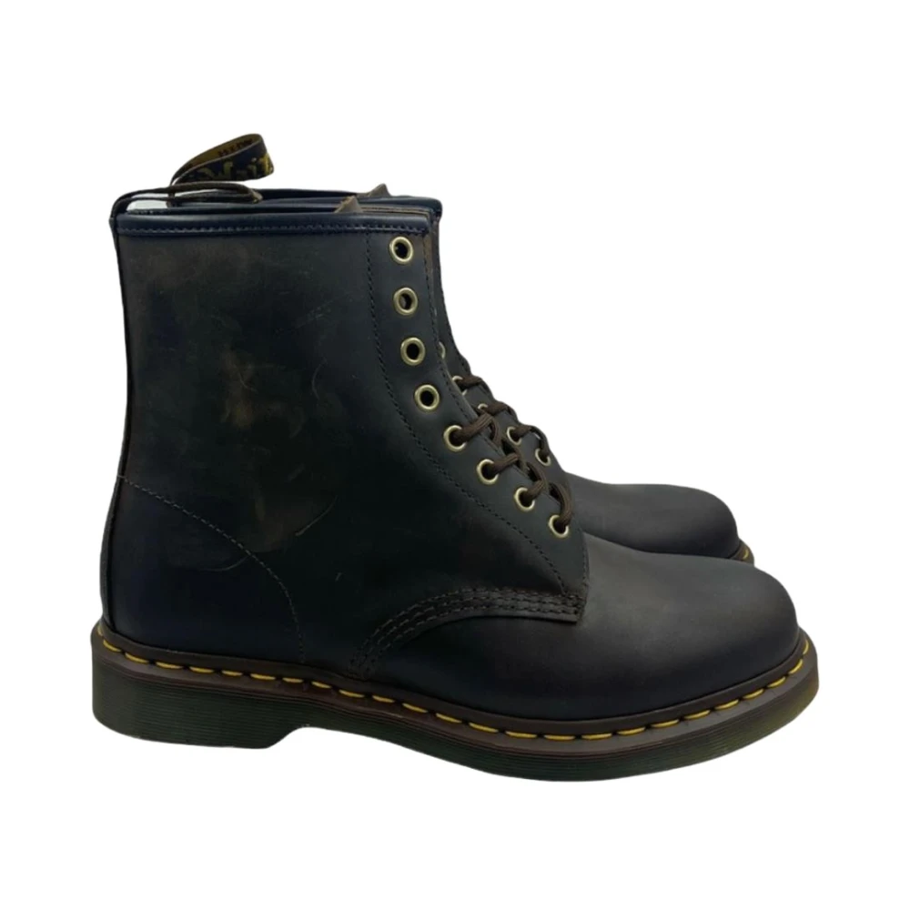 Dr. martens, 1460 crazy horse noir, homme,...