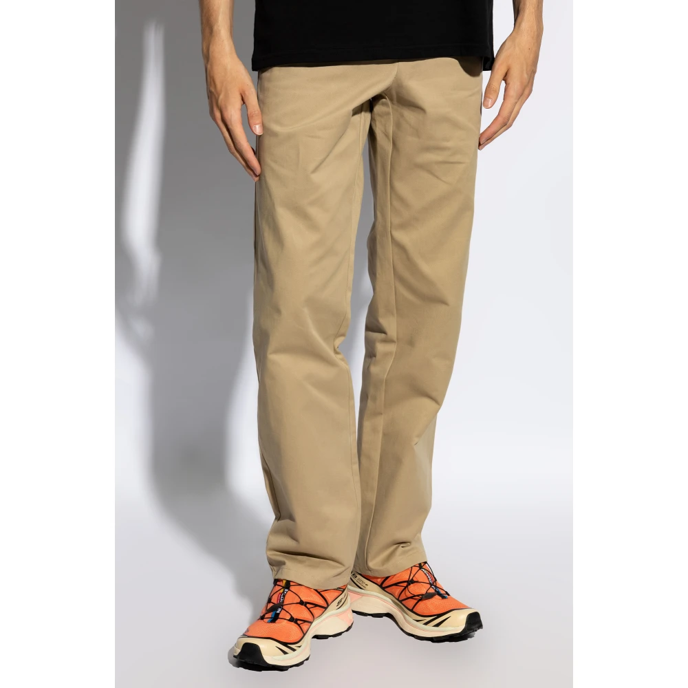 A.p.c. Katoenen broek Beige Heren