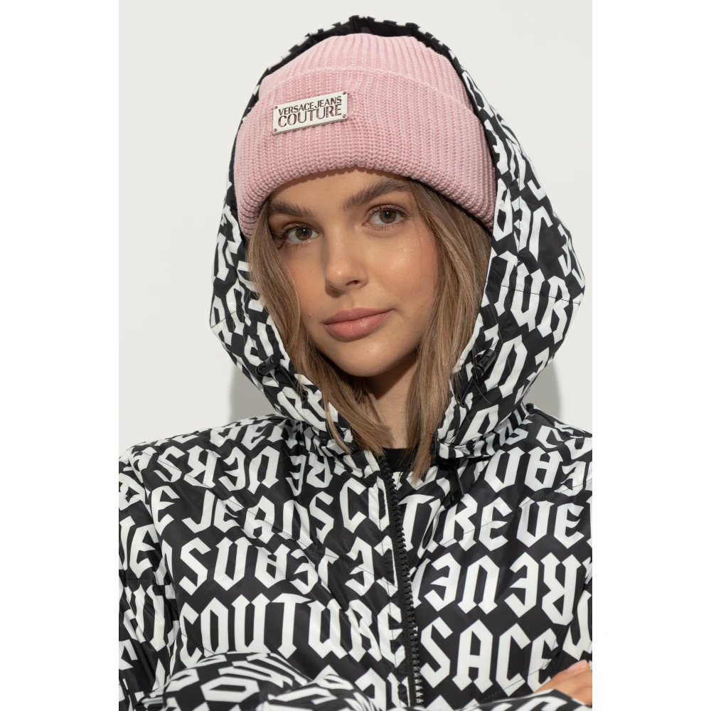 Versace Jeans Couture Pet met logo Pink Dames