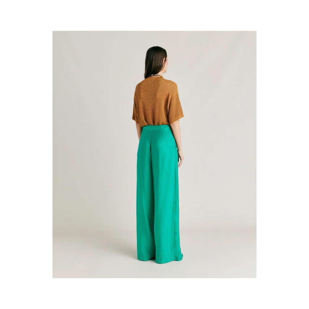 Momoni Trousers Green Dames