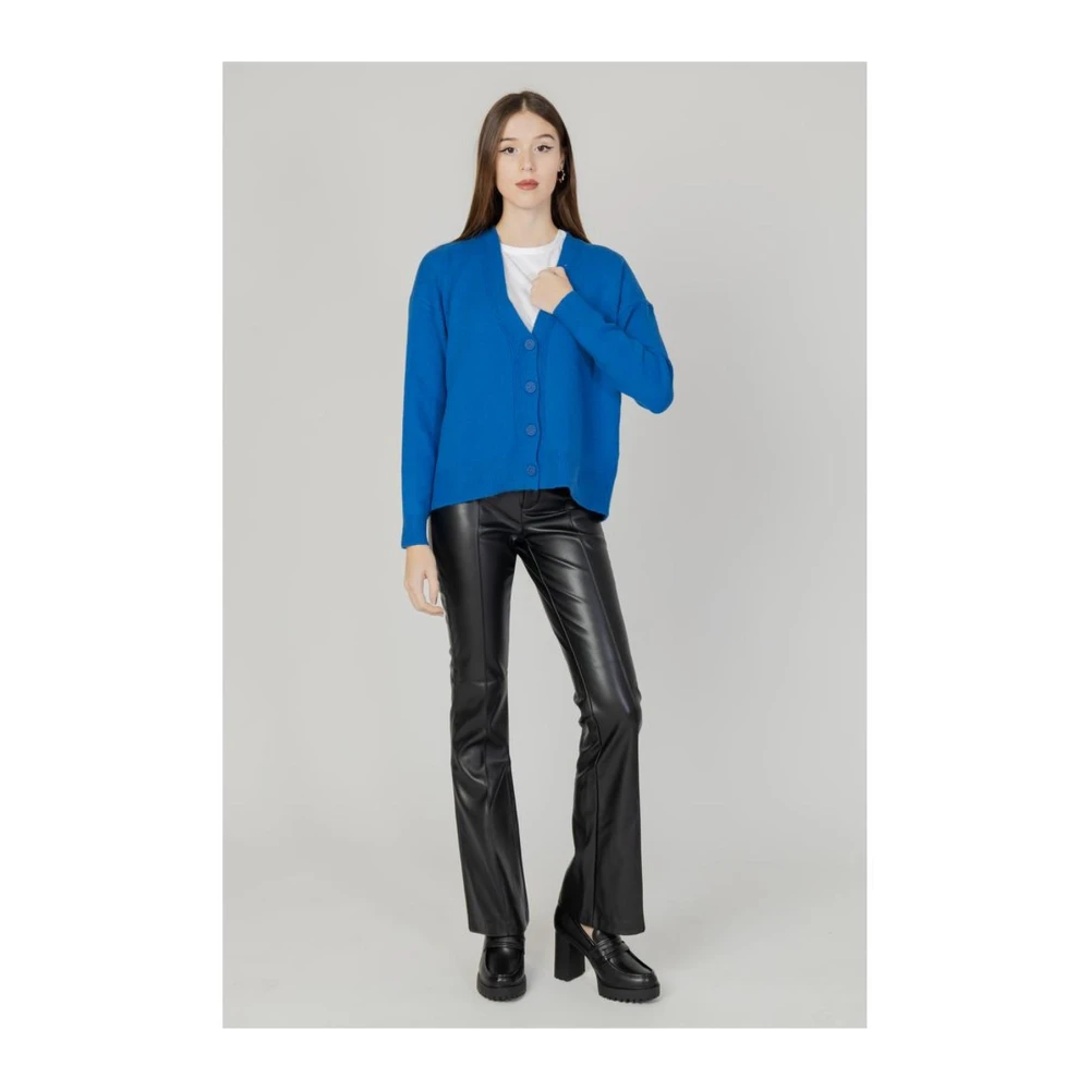 Street One Gezellige Cardigan met Lycra Mix Blue Dames