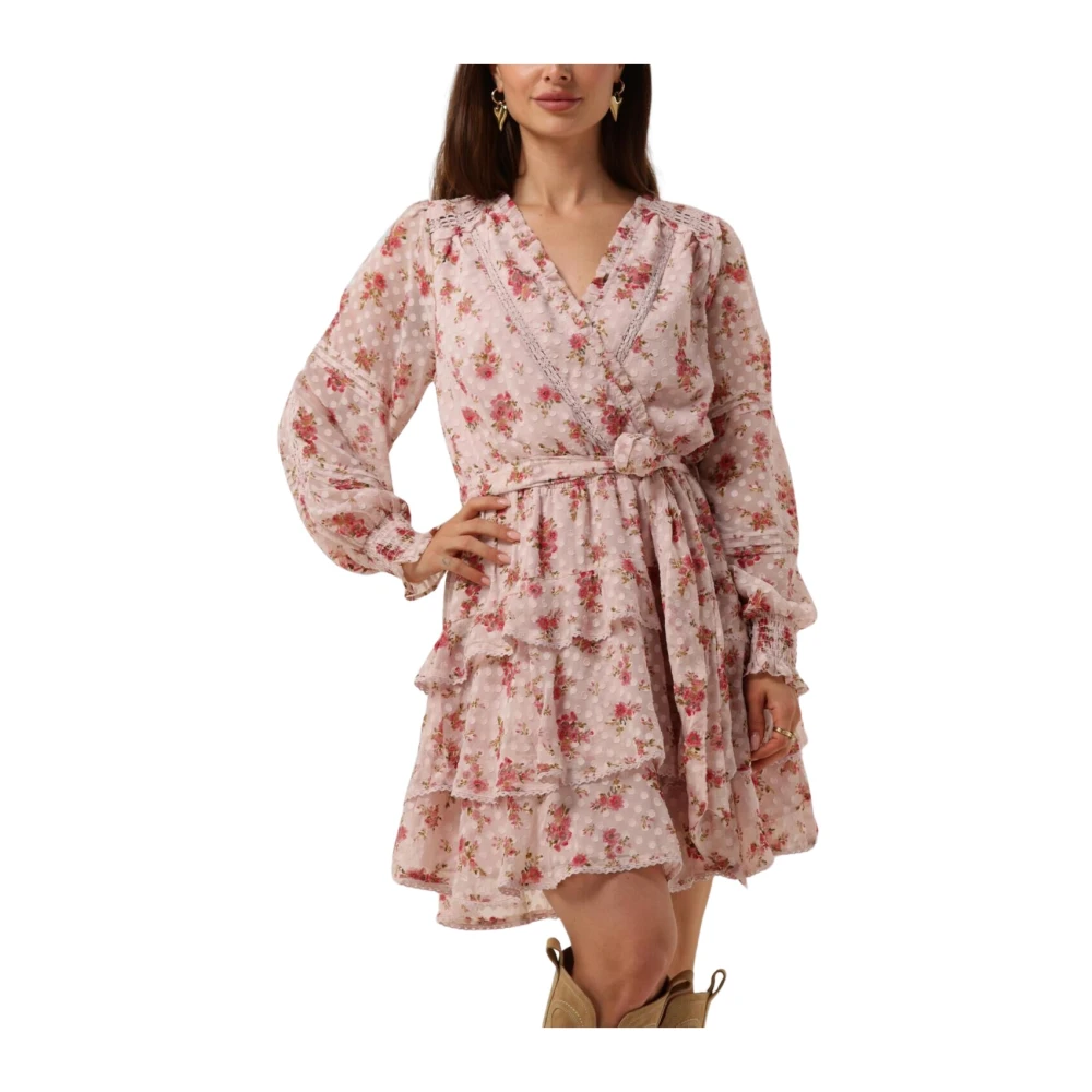 NEO NOIR Dames Jurken Ada Dreamy Rose Dress Lichtroze