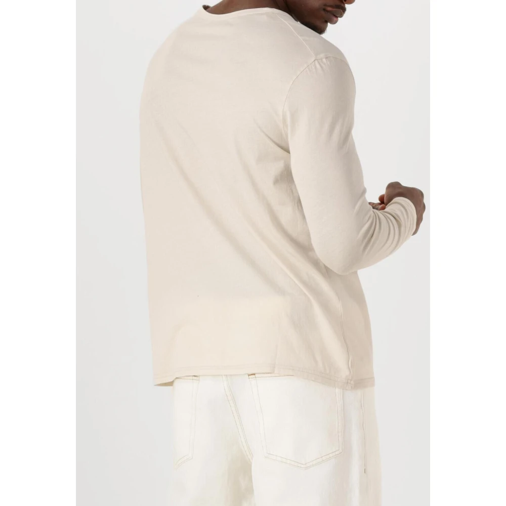 American vintage Heren Polo & T-shirts Devon Beige Heren