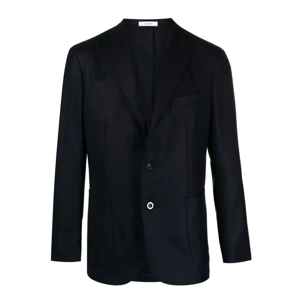 Boglioli Jacket Blue Heren