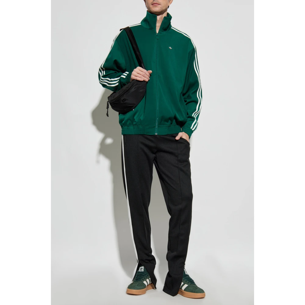 adidas Originals Sweatshirt met logo-vormige applicatie Green Heren