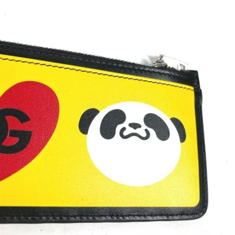 Dolce & Gabbana Pre-owned Leather wallets Multicolor Heren