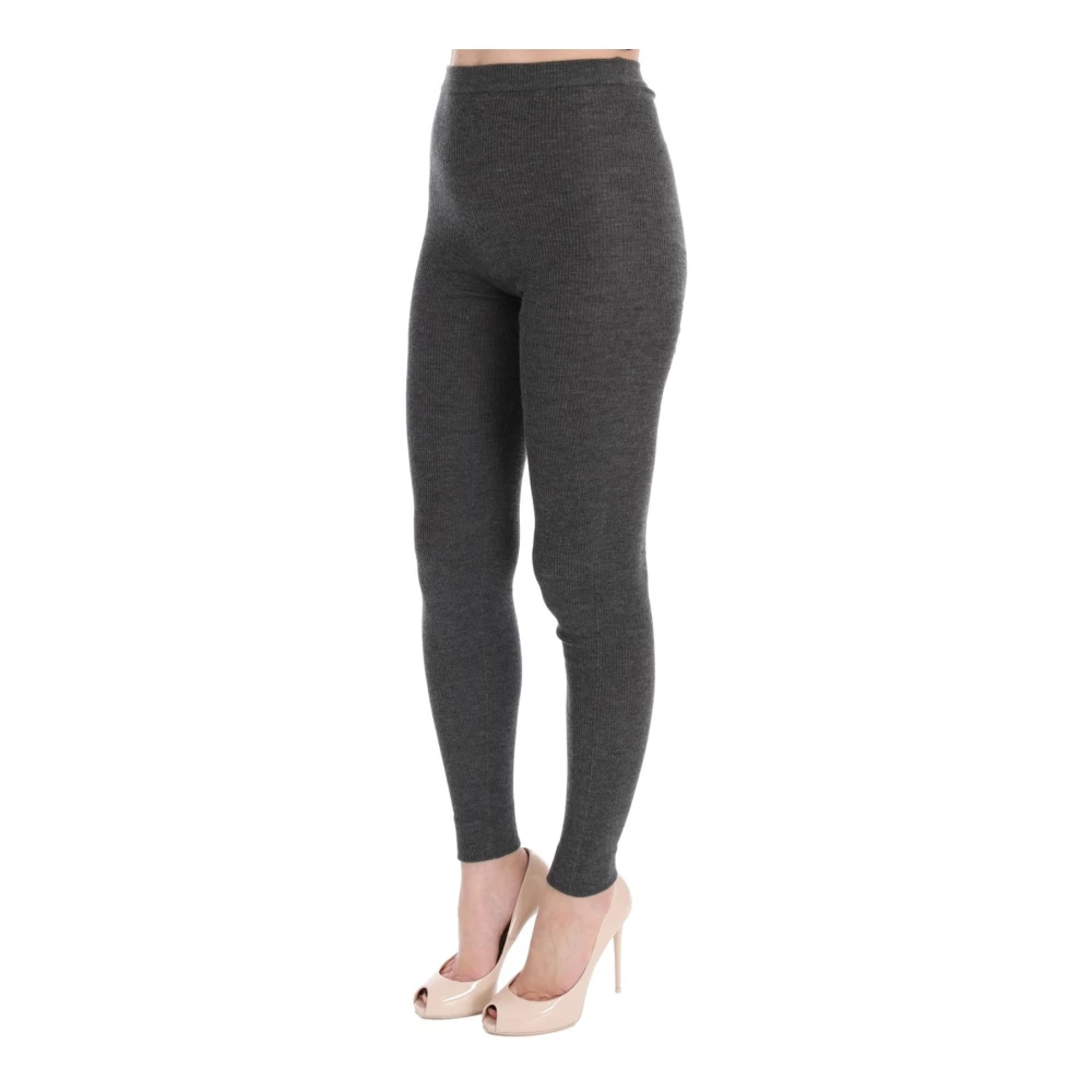 Dolce & Gabbana Luxe Cashmere Stretch Panty's Gray Dames