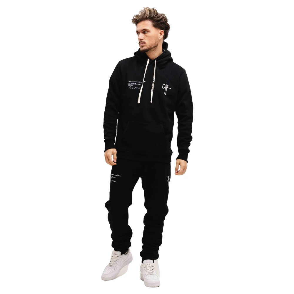 Off The Pitch Zwart Heren Neo Trainingspak Black Heren