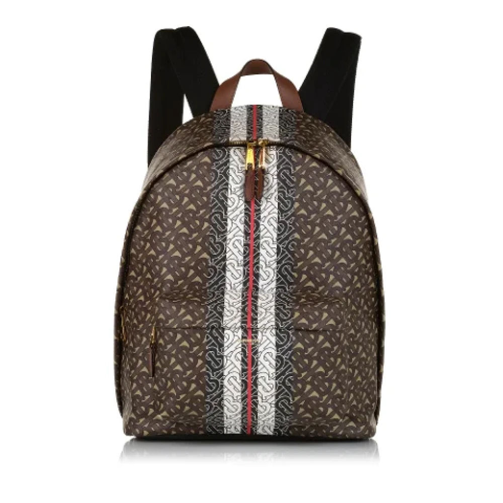 Burberry Vintage Pre-owned Canvas backpacks Brown Dames