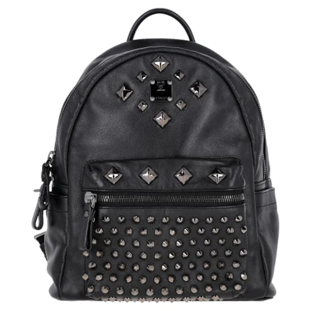 Pre owned mcm backpack sale