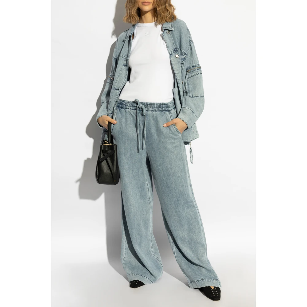 Gestuz Denim jas Blue Dames