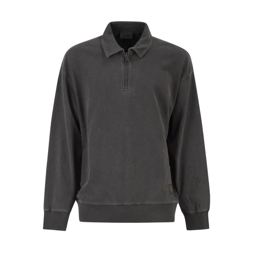 Carhartt Wip Men's Black Polo Shirts, L, Harper Polo