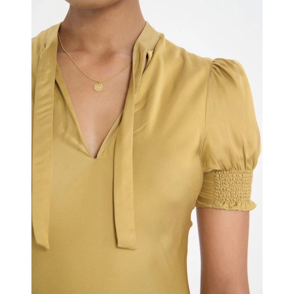 Ines De La Fressange Paris Cerise Cocktail Jurk Yellow Dames