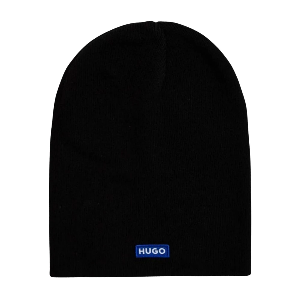 Hugo Boss Heren Beanie Hat Xovo_B Black Heren