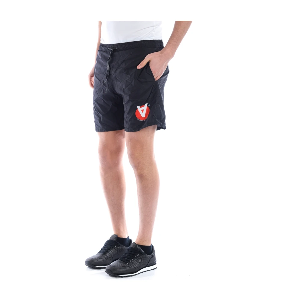 Daniele Alessandrini Beachwear Black Heren