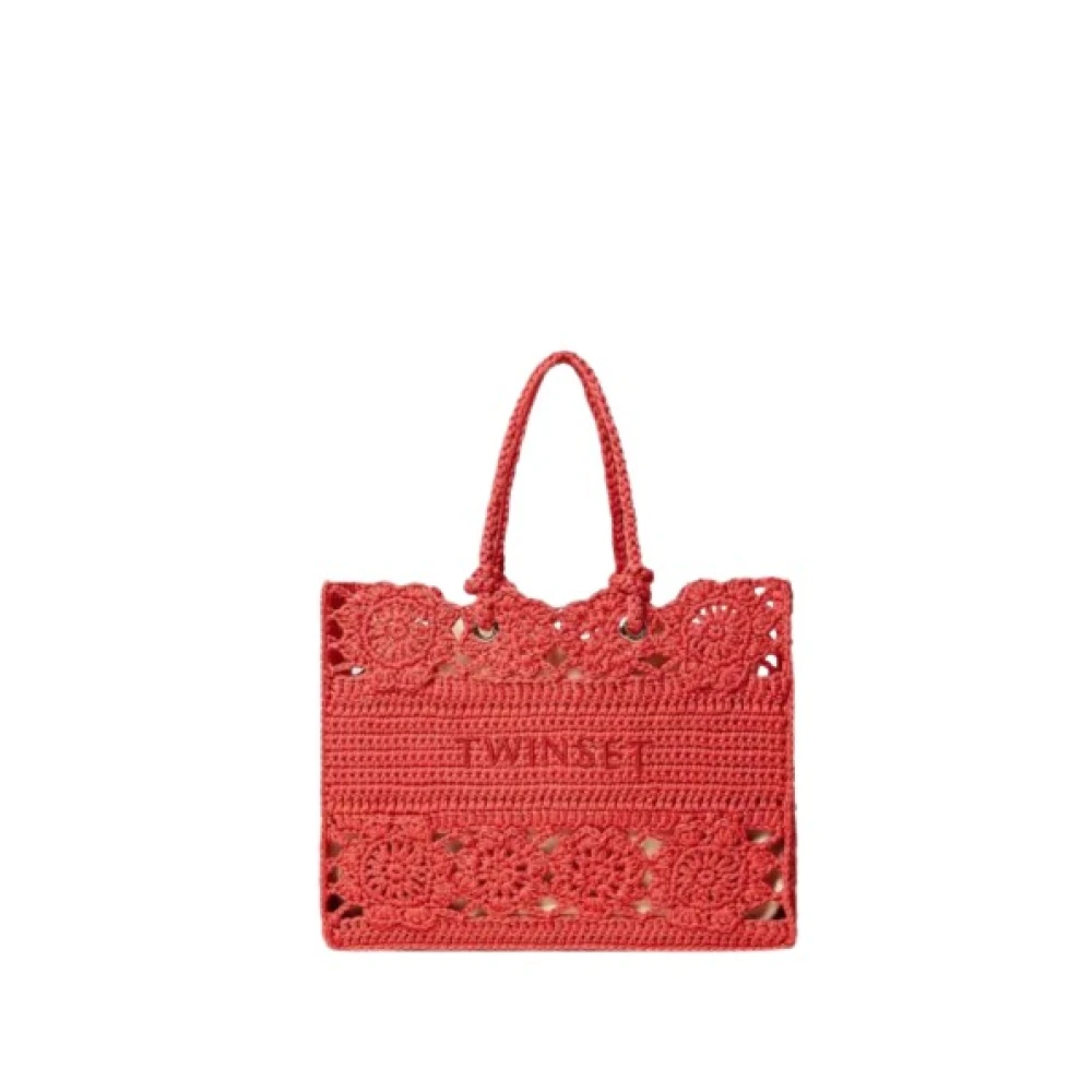 Twinset - Bags > Tote Bags - Red - Twinset - Modalova