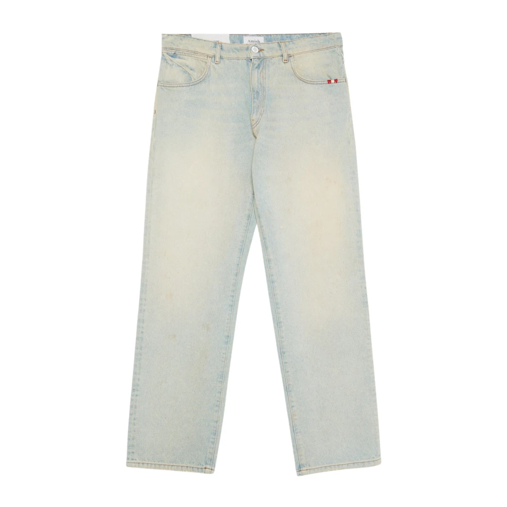 Amish Uomo Blu Jeans, W33, New,