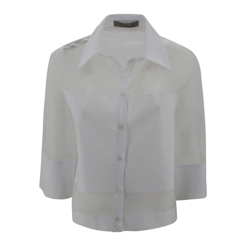 D.Exterior Wit Overhemd Ware White Dames