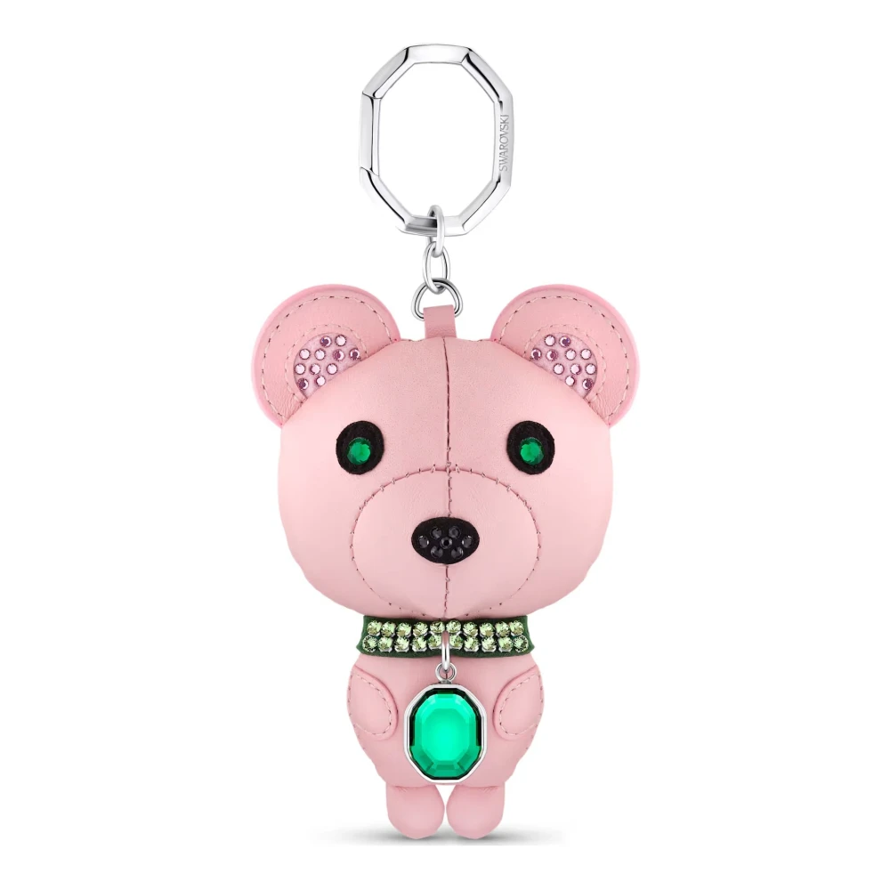 Swarovski Unisex Keychain Bear Multicolor Icons - Unisex - Keychains - Pink - One Size - Accessories - Image 3