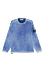 pull-bleu-avec-badge