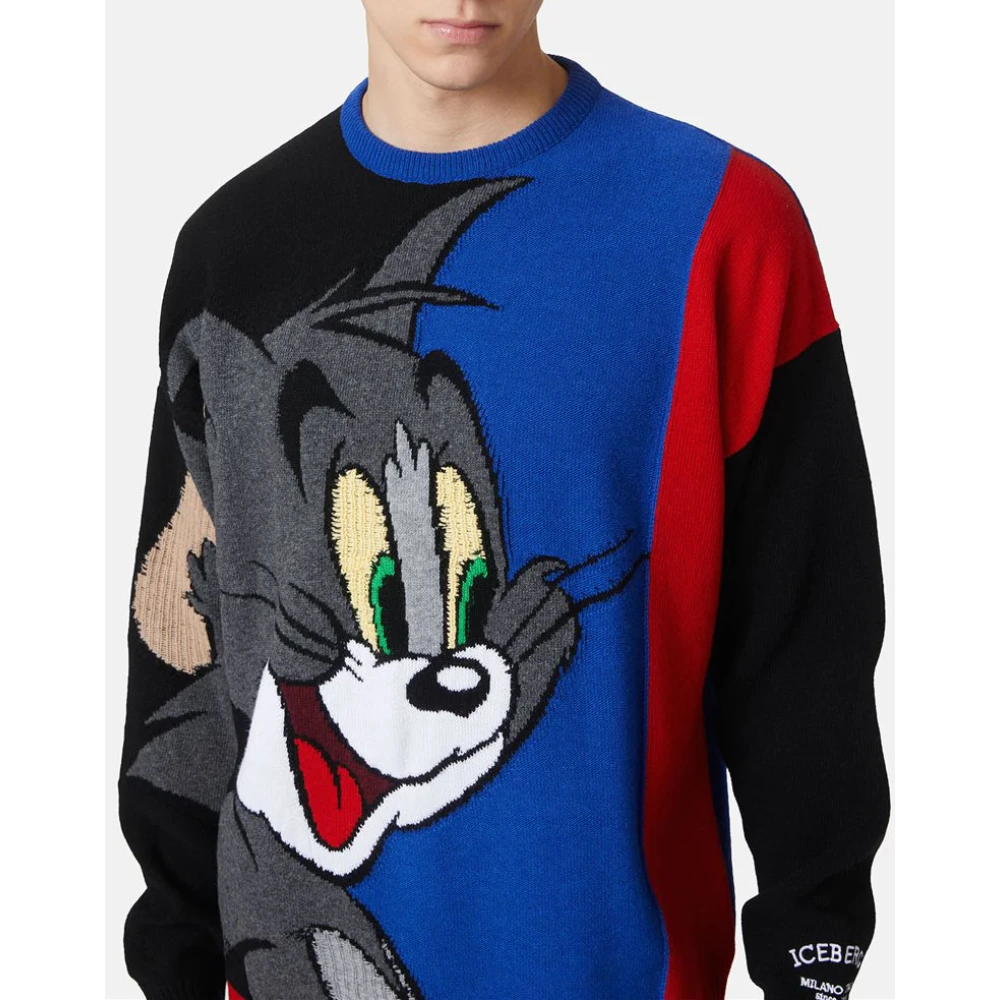 Iceberg Crew-neck sweater from The Re-Edit collection Multicolor Heren