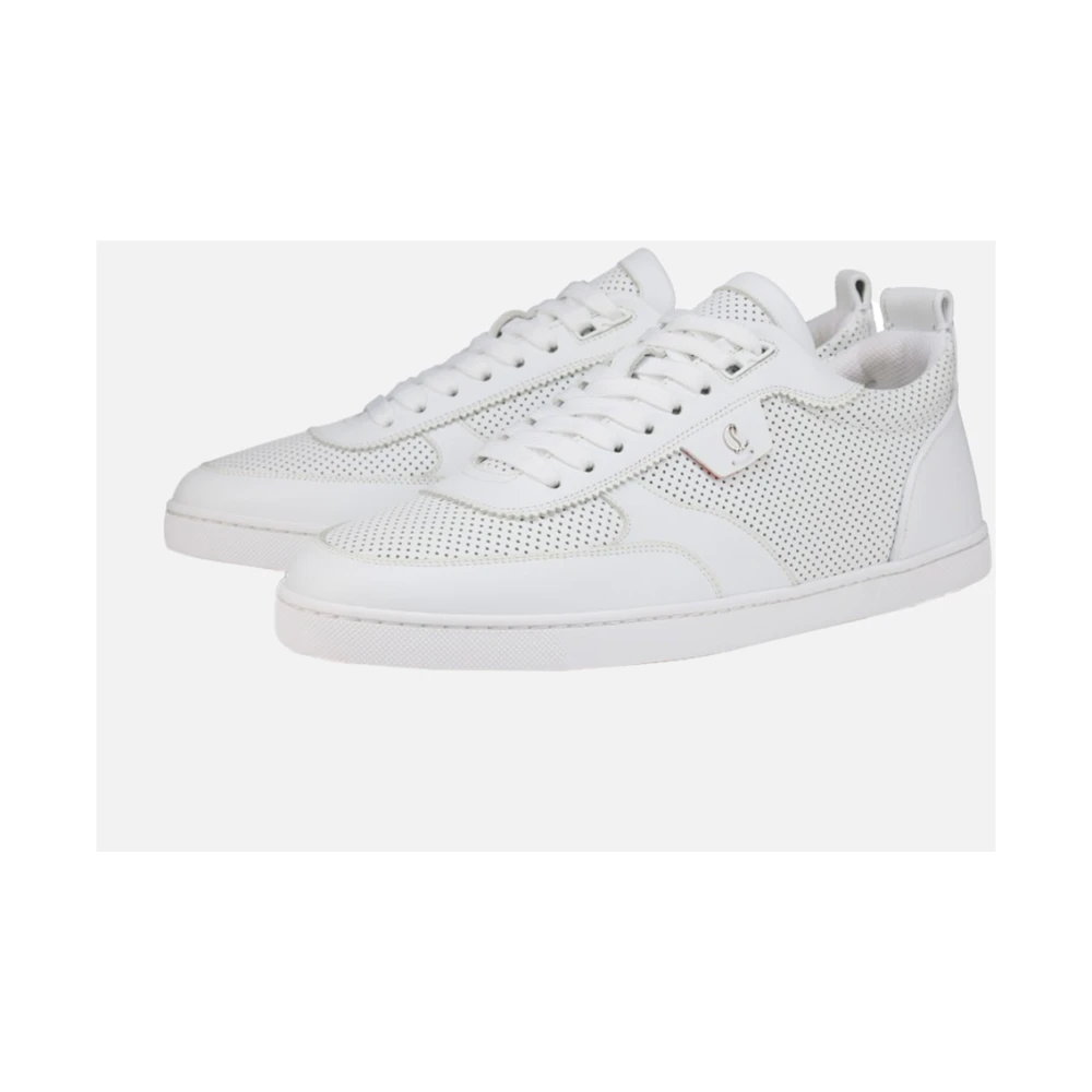 Christian Louboutin Witte Sneakers Tutti Rui Flat White Heren